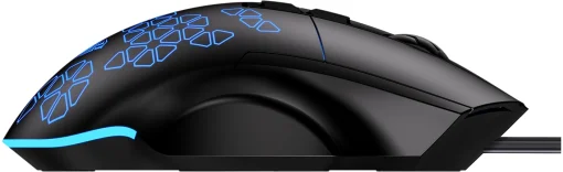 Мышка Aula F812 Wired gaming mouse with 7 keys Black (6948391213132)