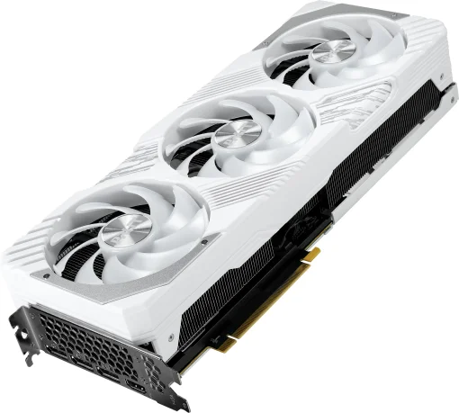 Видеокарта GF RTX 4070 Ti 12GB GDDR6X GamingPro White OC Palit (NED407TV19K9-1043W)