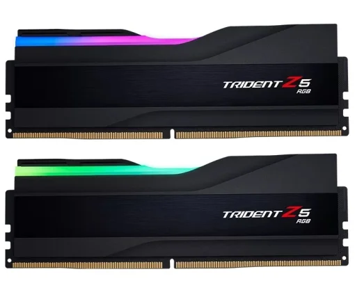Модуль пам`ятi DDR5 2x16GB/6400 G.Skill Trident Z5 RGB Black (F5-6400J3239G16GX2-TZ5RK)