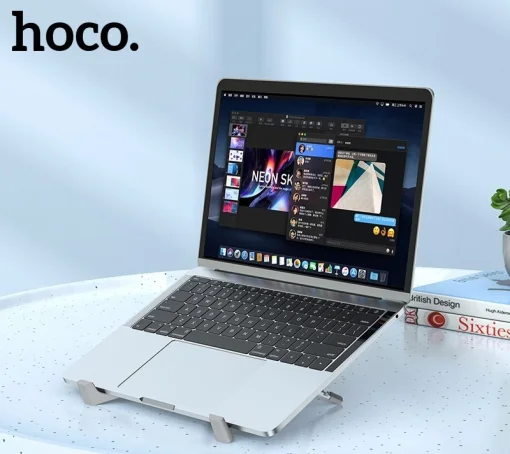 Підставка для ноутбука Hoco PH51 X Bystander Metal Grey (PH51)