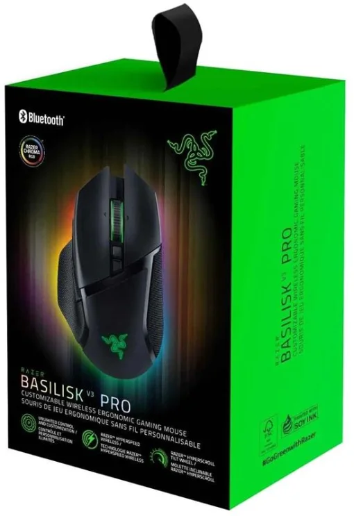 Мишка Razer Basilisk V3 Pro Black (RZ01-04620100-R3G1) USB