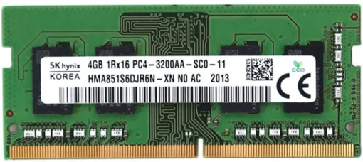 Модуль пам'яті HYNIX SO-DIMM DDR4 3200MHz 4GB (HMA851S6DJR6N-XN)