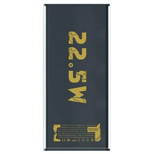 Повербанк PRODA Azeada Surey PD-P60 22.5W PD+QC 10000mAh Black