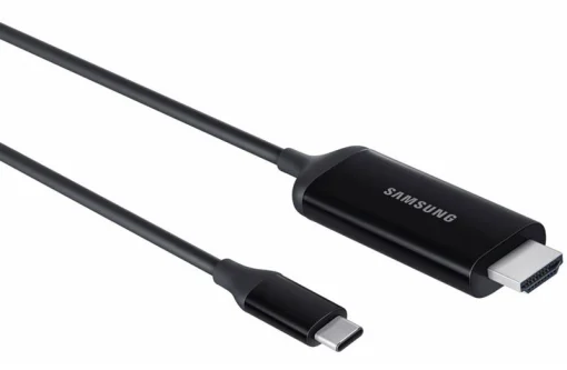 Кабель Samsung DeX USB Type-C to HDMI (EE-I3100FBRGRU) Black