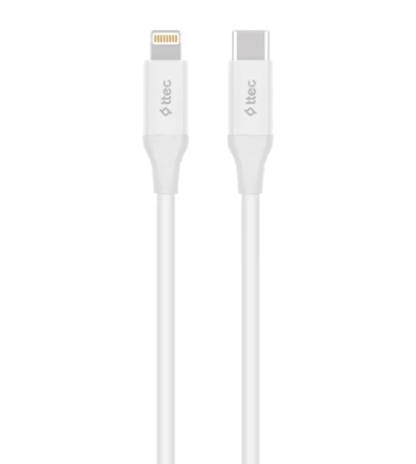 Кабель Ttec (2DK40B) USB-C - Lightning 1.5м, White