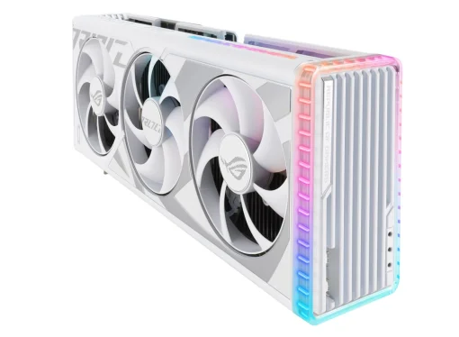 Відеокарта GF RTX 4090 24GB GDDR6X ROG Strix Gaming OC White Edition Asus (ROG-STRIX-RTX4090-O24G-WHITE)