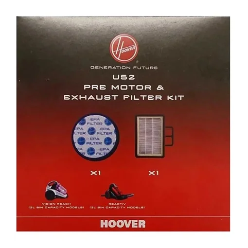 Набор фильтров (предмоторный+исходящий) Hoover U52