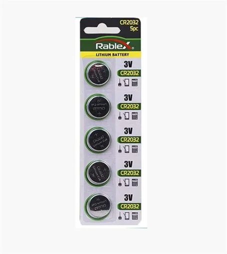 Батарейка RABLEX Lithium CR2032 5шт/уп (76187)