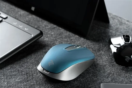 Мышь беспроводная 2E MF2020 WL Black Gray and Blue (2E-MF2020WC)