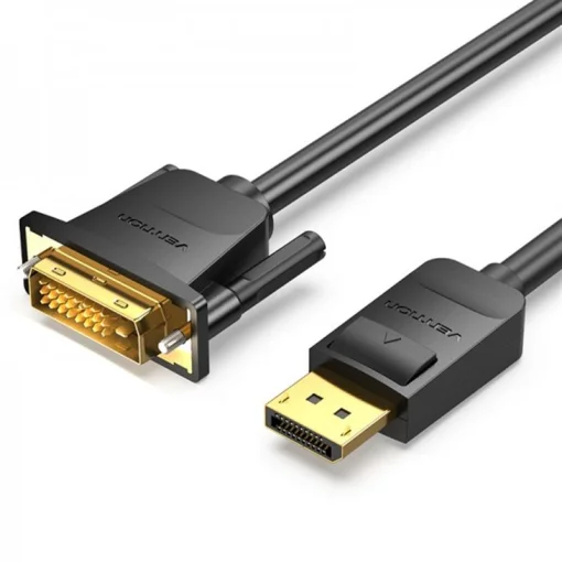 Кабель Vention DisplayPort - DVI-D (M/M), 1.5 м, Black (HAFBG)