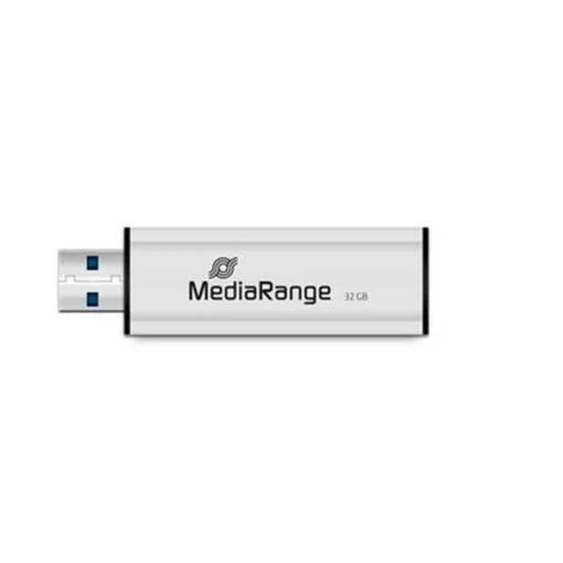 Флеш-накопичувач USB3.0 32GB Type-C MediaRange Black/Silver (MR916)