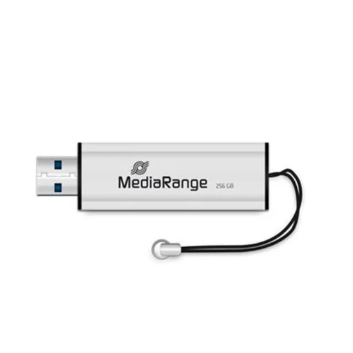 Флеш-накопитель USB3.0 256GB Type-C MediaRange Black/Silver (MR919)