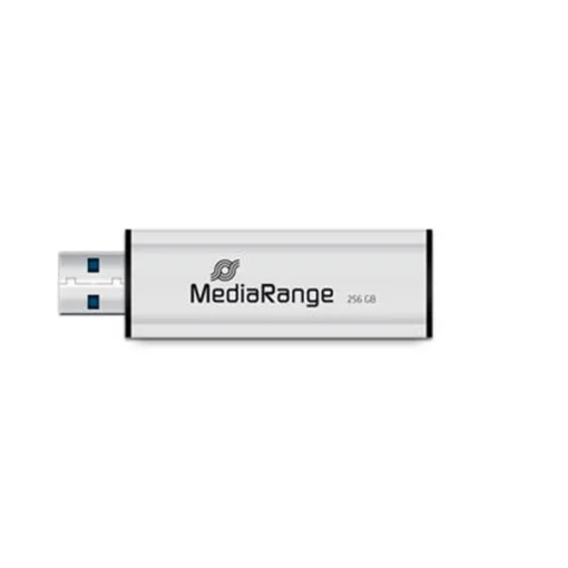 Флеш-накопитель USB3.0 256GB Type-C MediaRange Black/Silver (MR919)
