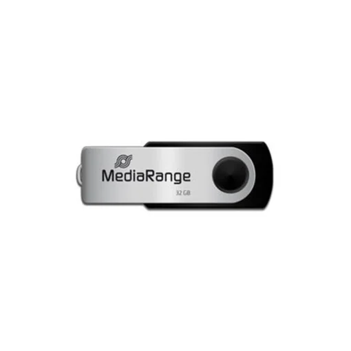 Флеш-накопичувач USB2.0 32GB Type-C MediaRange Black/Silver (MR911)