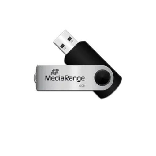 Флеш-накопичувач USB2.0 16GB Type-C MediaRange Black/Silver (MR910)