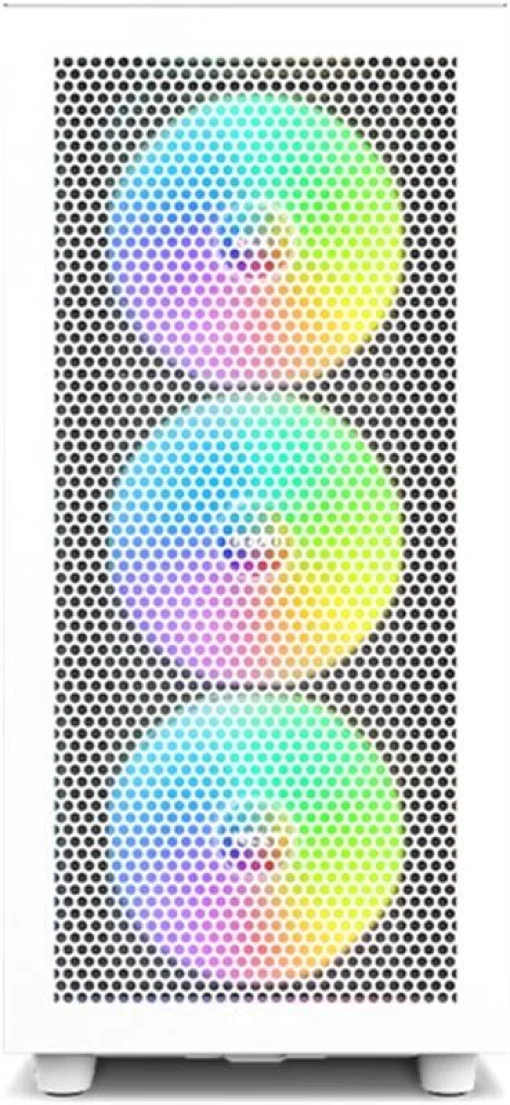 Корпус NZXT H7 Flow RGB White (CM-H71FW-R1) без БП