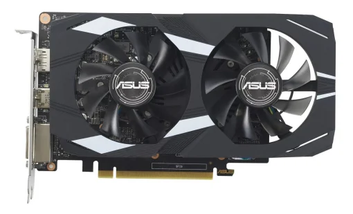 Відеокарта GF GTX 1650 4GB GDDR6 Dual EVO OC D6 Asus (DUAL-GTX1650-O4GD6-P-EVO)