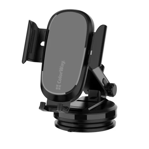 Беспроводное зарядное устройство для ColorWay Dashboard Car Wireless Charger 15W Black (CW-CHAW037Q-BK)