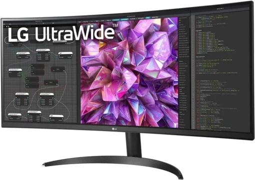 Монитор LG 34" UltraWide 34WQ60C-B IPS Black Curved
