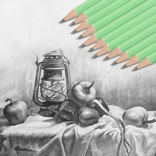 Набор карандашей Arrtx для рисования HB (ADP-01HB), 14 шт (LC303595)