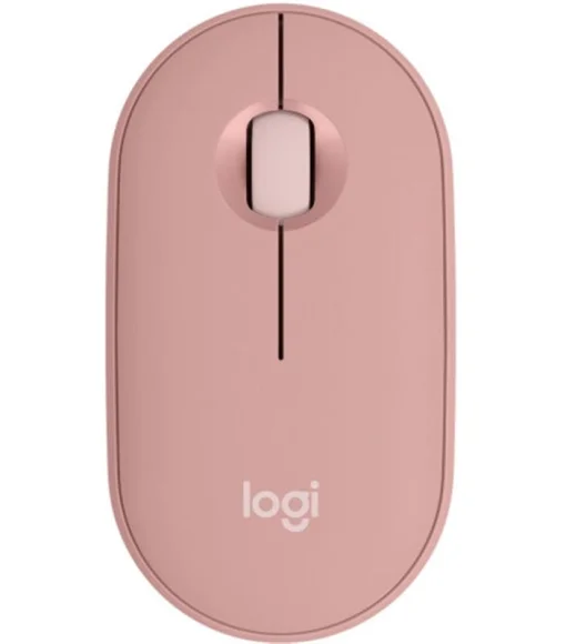 Мишка бездротова Logitech Pebble Mouse 2 M350s Rose (910-007014)