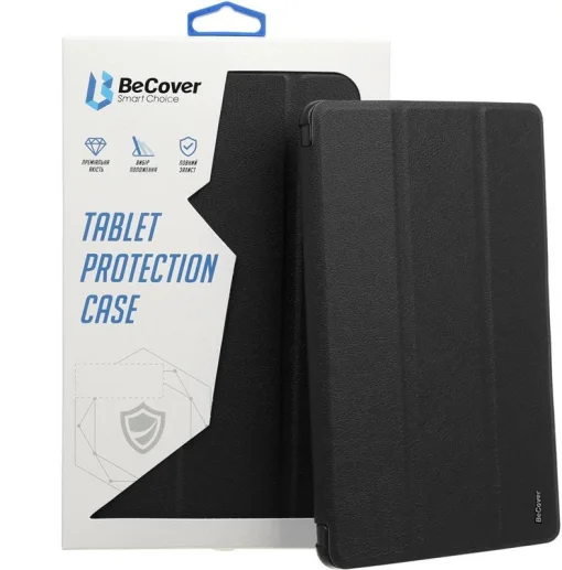 Чехол-книга BeCover Tri Fold Soft для Apple iPad Air 10.9 (2022) Black (708518)