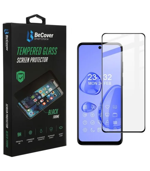 Защитное стекло BeCover для Motorola Moto G32 Black (707982)