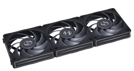 Вентилятор Lian Li P28, Tripple, Black (G99.12P283B.00)