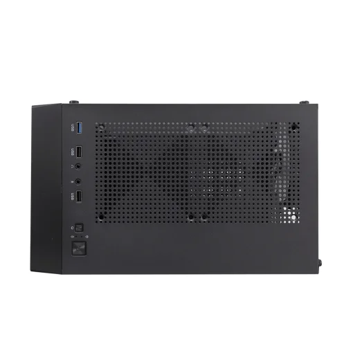 Корпус 1stPlayer BS-2-3F1-BK Black без БП