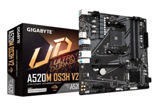 Материнская плата Gigabyte A520M DS3H V2 Socket AM4