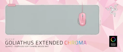 Игровая поверхность Razer Goliathus Chroma Extended Quartz Grey (RZ02-02500316-R3M1)