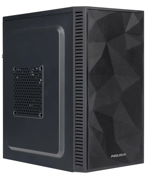 Корпус Prologix E104 Mesh 1xUSB1.0, 2xUSB3.0, Black