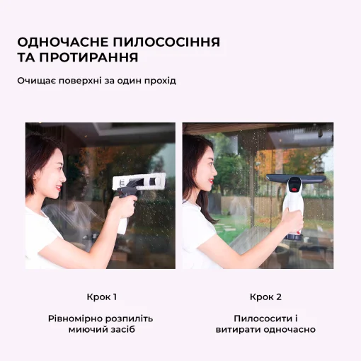 Віконний пилосос XIAOMI JIMMY VW302