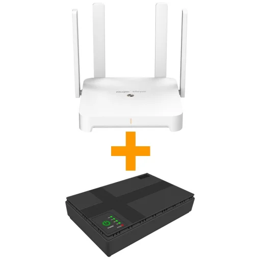Беспроводной маршрутизатор Ruijie Reyee RG-EW1800GX PRO + ИБП Yepo Mini Smart Portable UPS
