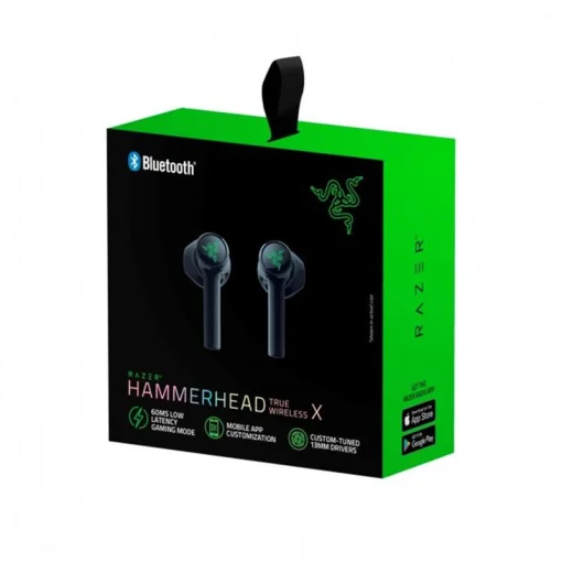 Bluetooth-гарнитура Razer Hammerhead True Wireless X Black (RZ12-03830100-R3G1)