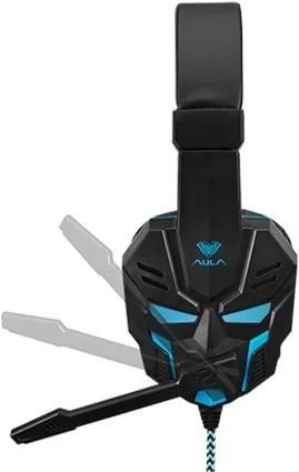 Гарнитура Aula Prime Basic Black-Blue (6948391232768)