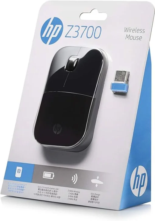 Мышка беспроводная HP Z3700 Black (V0L79AA)