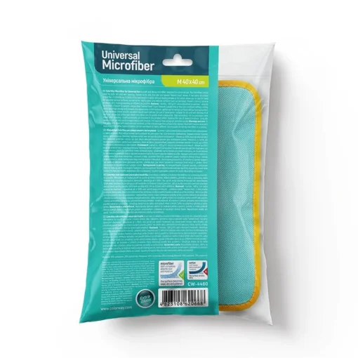 Микрофибра (авторушник) ColorWay универсальная 600gsm 40х40см (CW-4460)