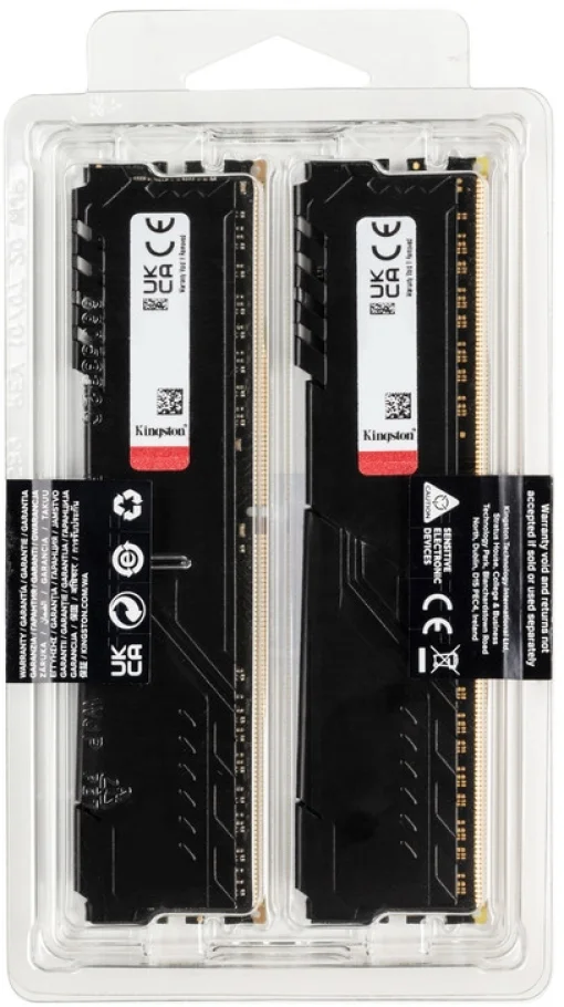 Модуль памяти DDR4 2x8GB/2666 Kingston Fury Beast Black (KF426C16BBK2/16)