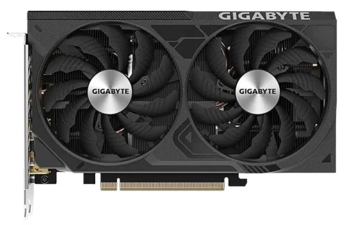 Видеокарта GF RTX 4060 Ti 16GB GDDR6 Windforce OC Gigabyte (GV-N406TWF2OC-16GD)