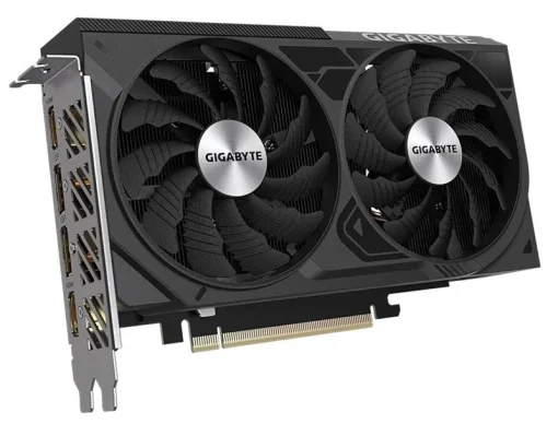 Видеокарта GF RTX 4060 Ti 16GB GDDR6 Windforce OC Gigabyte (GV-N406TWF2OC-16GD)