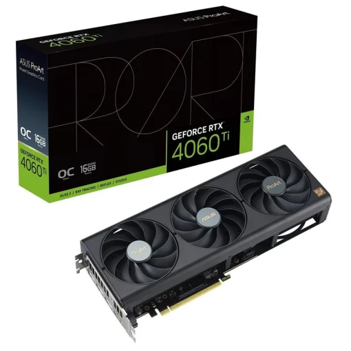 Видеокарта GF RTX 4060 Ti 16GB GDDR6 ProArt Asus (PROART-RTX4060TI-16G)