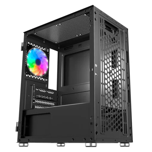 Корпус 1stPlayer B5-M-1A2 Black без БП