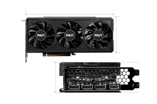 Видеокарта GF RTX 4060 Ti 16GB GDDR6 JetStream Palit (NE6406T019T1-1061J)