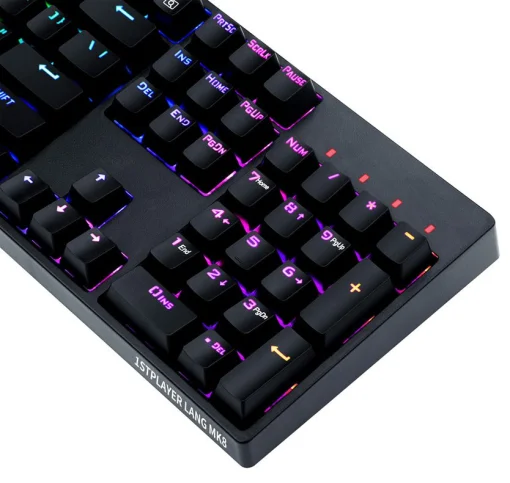 Клавиатура 1stPlayer MK8 Titan Gateron Yellow Switch