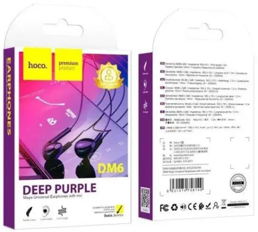 Гарнитура Hoco DM6 Maya Black (DM6B)