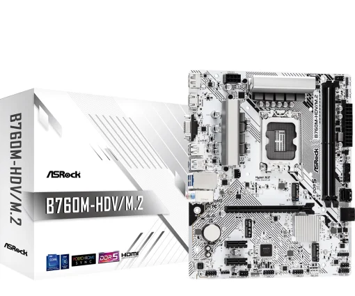 Материнская плата ASRock B760M-HDV/M.2 Socket 1700