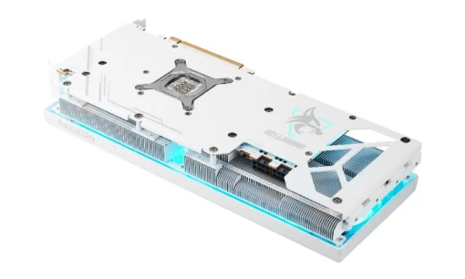 Видеокарта AMD Radeon RX 7800 XT 16GB GDDR6 Hellhound Spectral White PowerColor (RX 7800 XT 16G-L/OC/WHITE)