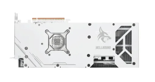Видеокарта AMD Radeon RX 7800 XT 16GB GDDR6 Hellhound Spectral White PowerColor (RX 7800 XT 16G-L/OC/WHITE)