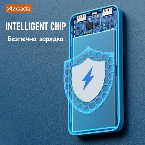 Повербанк PRODA Azeada Qidian AZ-P08 Power Bank 10000mAh Black